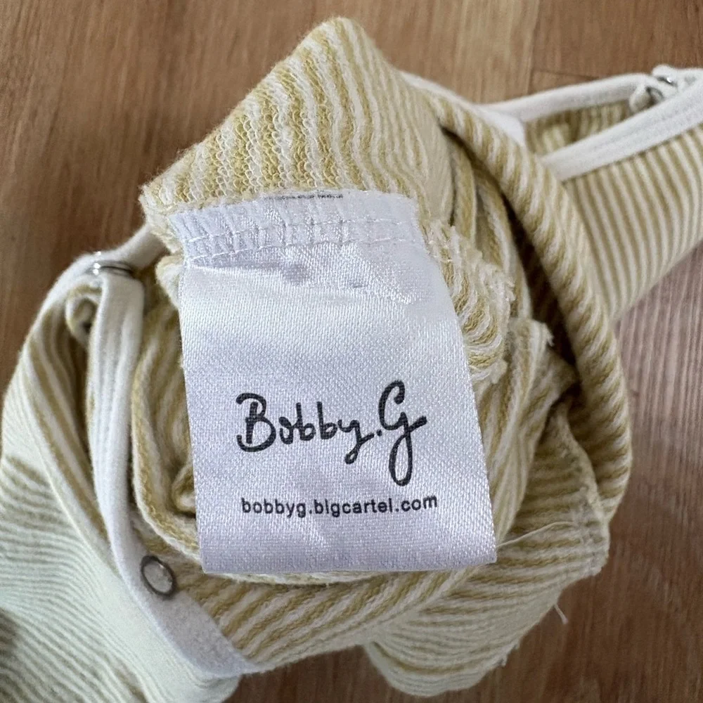 Yellow Striped Kids Romper (Bobby. G)